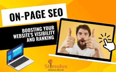 On-Page SEO: Boosting Your Website’s Visibility and Ranking